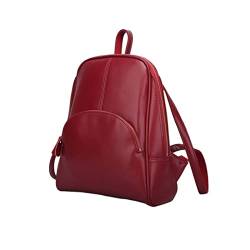 UZOURI Lederrucksäcke for Damen, Laptoptaschen, Reisetaschen, lässiger Tagesrucksack, Gepäcktaschen for Mädchen von UZOURI