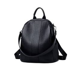 UZOURI Mädchen Handtaschen Schultaschen Casual Daypack Damen Rindsleder Rucksäcke Echtes Leder Laptoptaschen Gepäcktaschen von UZOURI