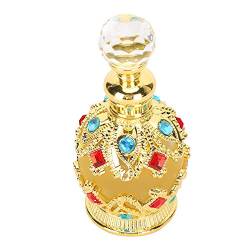 Uadme Vintage-Parfümflaschen, Parfüm, Muslimisches Halal-Dubai-Retro-ätherisches Öl, Exquisiter Vintage-Duft, Geschenk, 15 Ml, Für Damen Und Herren von Uadme