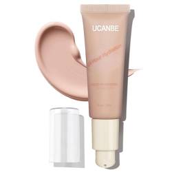 UCANBE Foundation Make Up Grundierung Wasserfest Langanhaltend - Matte Flüssige Foundation, Geeignet für Fettige Haut, Kann mit Farben Gemischt Werden(Natural Ivory) von Ucanbe