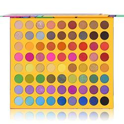 UCANBE Lidschatten Palette mit 72 Farben - Eyeshadow Palette Matt und Schimmernde - Make Up Palette Hohe Farbwiedergabe Für Urlaubs und Alltags Make Up von Ucanbe
