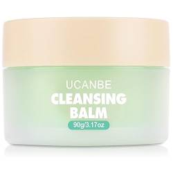 UCANBE Makeup Cleansing Balm Natürlich, Sanft, Baume Demaquillage Visage Tief Reinigend - Baume Démaquillant für Alle Hauttypen Geeignet (90g) von Ucanbe