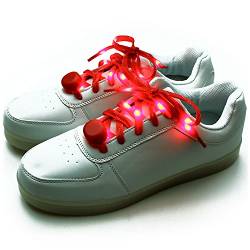 Ucult Blink-Schnürsenkel Leuchtende LED Nylon Schnürsenkel für Sneaker und Taschen etc. (Rot) von Ucult
