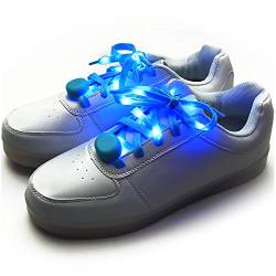 Ucult LED Nylon -Schnürsenkel Leuchtende Blink-Schnürsenkel für Party Festivals Outdoor (Blau) von Ucult