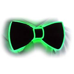Ucult Party LED-Fliege, Leuchtende Fliege, Leuchtfliege, Blinkfliege, Anzugfliegen, (Grün) von Ucult