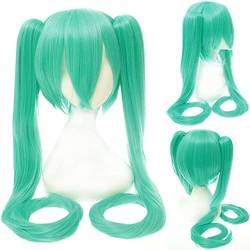 Wig Anime Cosplay 18 Color VOCALOID Hatsune Miku Cosplay Wigs 120cm Long Straight for Women Girls Hair Anime Blue Red Black Universal 19 von Uearlid