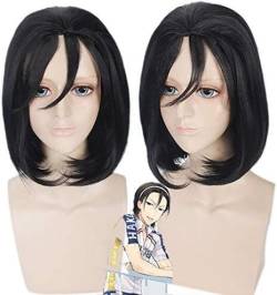 Wig Anime Cosplay Perücke for Cosplay Perücke Soaring Speed ​​Pedal Schwaches Fußpedal Todo End Eight Anime Perücke + Kappe von Uearlid