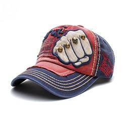 Ueither Herren Verstellbare Cap Baseball Cap 56-60 cm (Dunkelblau) von Ueither