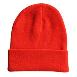 Ueither Unisex Beanie Mütze Strickmütze Weich Warm Wintermütze Cap für Herren und Damen (Einheitsgröße, Farbe 35) von Ueither