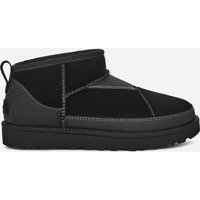 UGG® Classic Ultra Mini ReImagined Boot für Damen | UGG® EU in Black, Größe 43, Veloursleder von Ugg