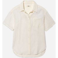 UGG® Embrook Hemd für Damen | UGG® EU in Nimbus, Größe 2XS, Baumwolle von Ugg