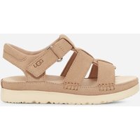 UGG® Goldenstar Strap Sandale für Kinder | UGG® EU in Brown, Größe 33.5, Veloursleder von Ugg