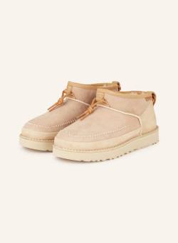 Ugg Boots Ultra Mini Crafted Regenerate beige von Ugg