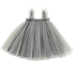 Reciy Baby Mädchen Kleinkind Tutu Kleid ärmellose Prinzessin Infant Tüll Kleid, 12 Monate, Gray von Ugitopi