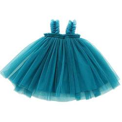 Reciy Baby Mädchen Kleinkind Tutu Kleid ärmellose Prinzessin Infant Tüll Kleid, 18 Monate, Blue von Ugitopi