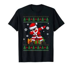 Lustiger Weihnachtspullover mit Weihnachtsmann-Motiv T-Shirt von Ugly Christmas Sweater