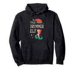 The Drummer Elf, süße, hässliche Weihnachtspullover-Familie Pullover Hoodie von Ugly Christmas Sweaters Elf Matching Family Gift