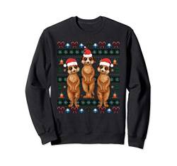 Weihnachten Geschenk Zoo Afrika Ugly Christmas Erdmännchen Sweatshirt von Ugly Christmas Weihnachten T-Shirts & Geschenke