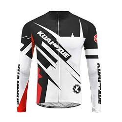 UGLYFROG Winter Thermo Fahrradtrikot Langarm Pro Windstopper - Radtrikot - Atmungsaktiv - Wasserabweisend - Reflektoren - Full Zip 27DELD02 von Uglyfrog-2