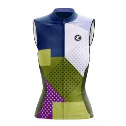 Uglyfrog Westen Damen Ärmellos Radtrikot Fahrradtrikot Fahrradbekleidung für Frau mit Elastische Mode Atmungsaktive Schnell Trocknen Stoff MJWL01F von Uglyfrog-2