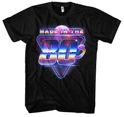 Made in The 80s Herren T-Shirt | Retro Shirts Herren 80er - 80er Jahre Kleidung - Party Shirt | Schwarz (M) von Uglyshirt87