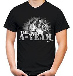 A-Team Männer und Herren T-Shirt | A-Team Mr. T. Fun ||| M6 (3XL, Schwarz) von Uglyshirt89