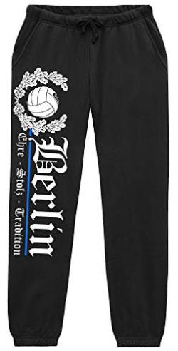 Berlin Ehre u. Stolz Herren Jogginghose | Hertha BSC Fussball Ultras Fan Hose | M2 (L) von Uglyshirt89