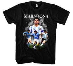 Diego Maradona T-Shirt | Maradona Trikot Shirt Argentinien Trikot Herren Tshirt | M2 (4XL) von Uglyshirt89