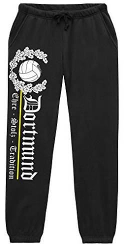 Dortmund Ehre u. Stolz Herren Jogginghose | Fussball Ultras Fan Hose | M2 (M) von Uglyshirt89