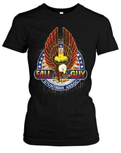 Fall Guy Stuntman Damen Girlie T-Shirt | Colt Seavers (M) von Uglyshirt89