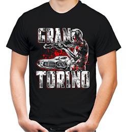 Gran Torino Männer und Herren T-Shirt | Clint Eastwood Vintage Retro Movie Kult ||| (3XL, Schwarz) von Uglyshirt89