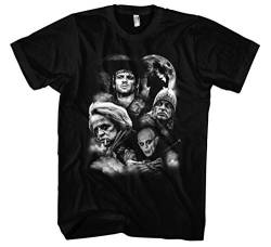 Klaus Kinski Männer und Herren T-Shirt | Vintage Retro Kult (3XL, Schwarz) von Uglyshirt89