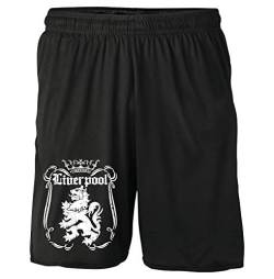 Liverpool Shorts | Fussball Sport Stadt Sommer Ultras Kurze Hose Sporthose | M1 (M) von Uglyshirt89