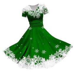 Uikceten Broilers Weihnachtspullover Grinch Hemd Dogs Christmas Dress Halloween Kostüm Kürbis Kostüm Halloween Hexe Damen Weihnachtskleid Mit Motiv Damen Perücke Grün Kostüm Fledermaus (1 Green,XXL) von Uikceten