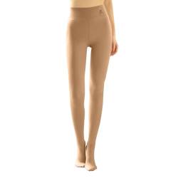 Uikceten Fleece-gefütterte Leggings für Damen, hohe Taille, warme Winter-Yogahose für Damen, Thermo-Lauf-Workout-Leggings Tagesangebote Heute (Beige, One Size) von Uikceten