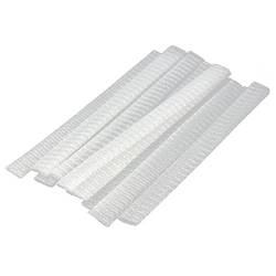 20 PCS Kosmetik Up Pinsel Guards Mesh Protektoren Abdeckung Mantel Netz Weiß von Uinfhyknd