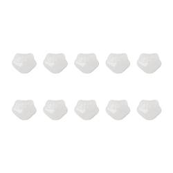 10 Stück langlebige Nagelkunst-Strasssteine, Nagelsteine, flache Rückseite, Nagelschmuck für Nagelkunst, Make-up, Nagelkunst-Dekorationen, 3D von Ukbzxcmws