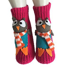 Ulalaza Anti-Rutsch-Strickpullover Warm Haushalt Socken für Frauen von Ulalaza