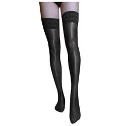 Ulalaza Damen glänzende Öl Strumpfhosen Strumpfhosen Socken Ultra schimmernd Shaping Dance Plus Size Footed 70D 60D 100D von Ulalaza