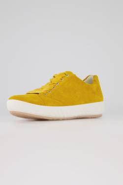 Ara Leder-Sneaker, Damen, orange, Größe: 38,5, Leder/Sonstige/Synthetische Fasern, Ulla Popken von Ulla Popken