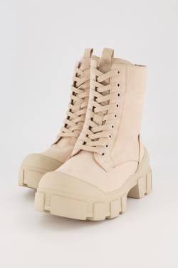 Caprice Leder-Boots, Damen, beige, Größe: 38, Leder/Sonstige/Synthetische Fasern, Ulla Popken von Ulla Popken