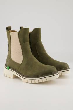 Chelesa-Boots, Damen, grün, Größe: 40, Sonstige/Synthetische Fasern, Ulla Popken von Ulla Popken