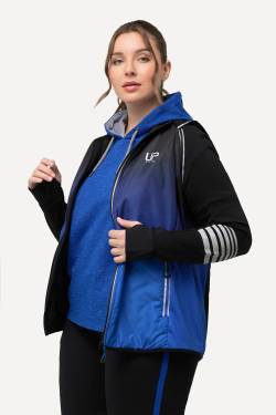 Große Größen 2-in-1-Funktionsjacke, Damen, blau, Größe: 58/60, Polyester, Ulla Popken von Ulla Popken