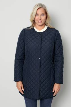 Große Größen 2-in-1-Long-Steppjacke, Damen, blau, Größe: 46, Polyester, Ulla Popken von Ulla Popken