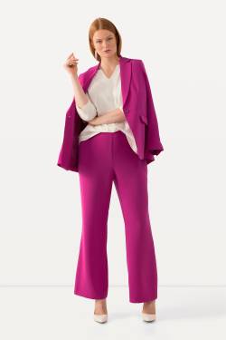 Große Größen Anzughose, Damen, rosa, Größe: 42, Kunstseide/Polyester, Ulla Popken von Ulla Popken