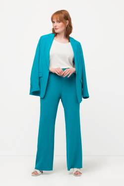 Große Größen Anzughose, Damen, türkis, Größe: 42, Kunstseide/Polyester, Ulla Popken von Ulla Popken