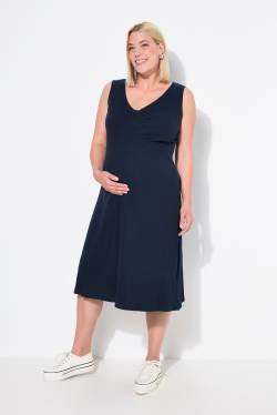 Große Größen Bellieva-Kleid, Damen, blau, Größe: 42/44, Baumwolle, Ulla Popken von Ulla Popken