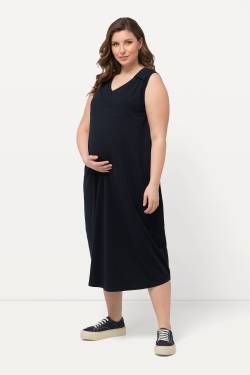 Große Größen Bellieva-Kleid, Damen, blau, Größe: 42/44, Baumwolle, Ulla Popken von Ulla Popken