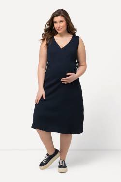 Große Größen Bellieva-Kleid, Damen, blau, Größe: 58/60, Baumwolle, Ulla Popken von Ulla Popken