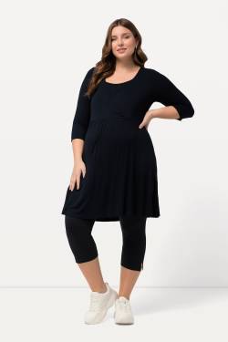 Große Größen Bellieva Longshirt, Damen, blau, Größe: 58/60, Viskose, Ulla Popken von Ulla Popken